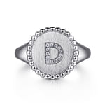 925-Sterling-Silver-Bujukan-Diamond-Initial-D-Signet-Ring1