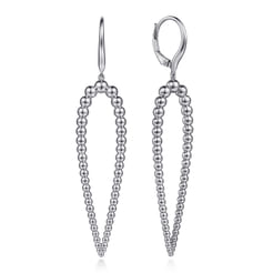 925 Sterling Silver Bujukan Drop Earrings
