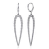 925 Sterling Silver Bujukan Drop Earrings