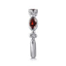925 Sterling Silver Bujukan Garnet Fashion Ladies Ring