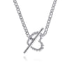 925 Sterling Silver Bujukan Heart Necklace