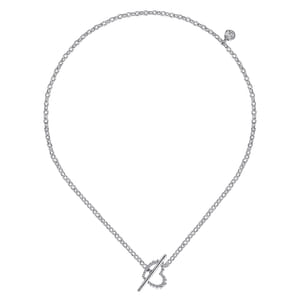 925 Sterling Silver Bujukan Heart Necklace