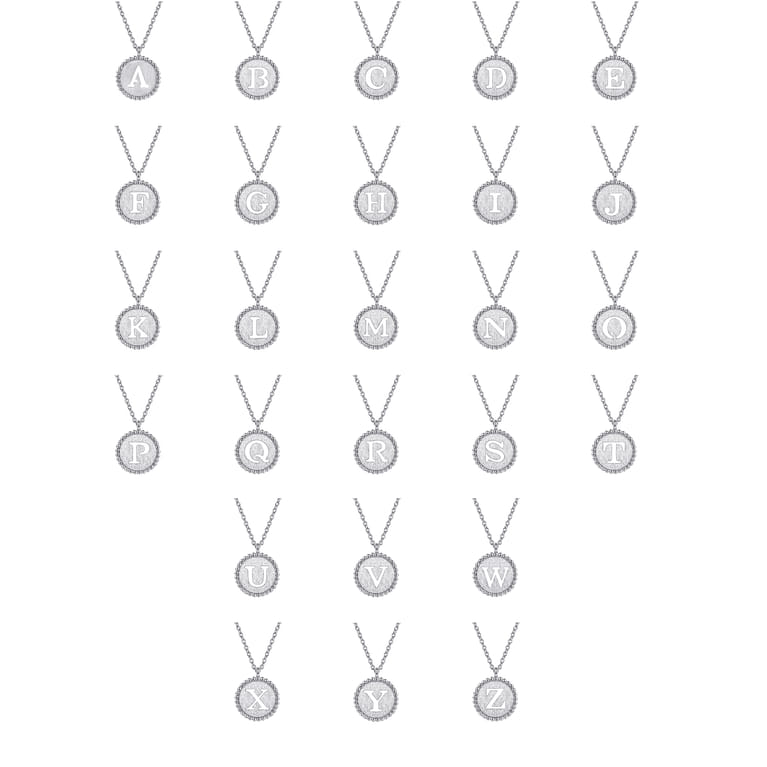 925 Sterling Silver Bujukan Initial T Medallion Pendant Necklace - Shot 4