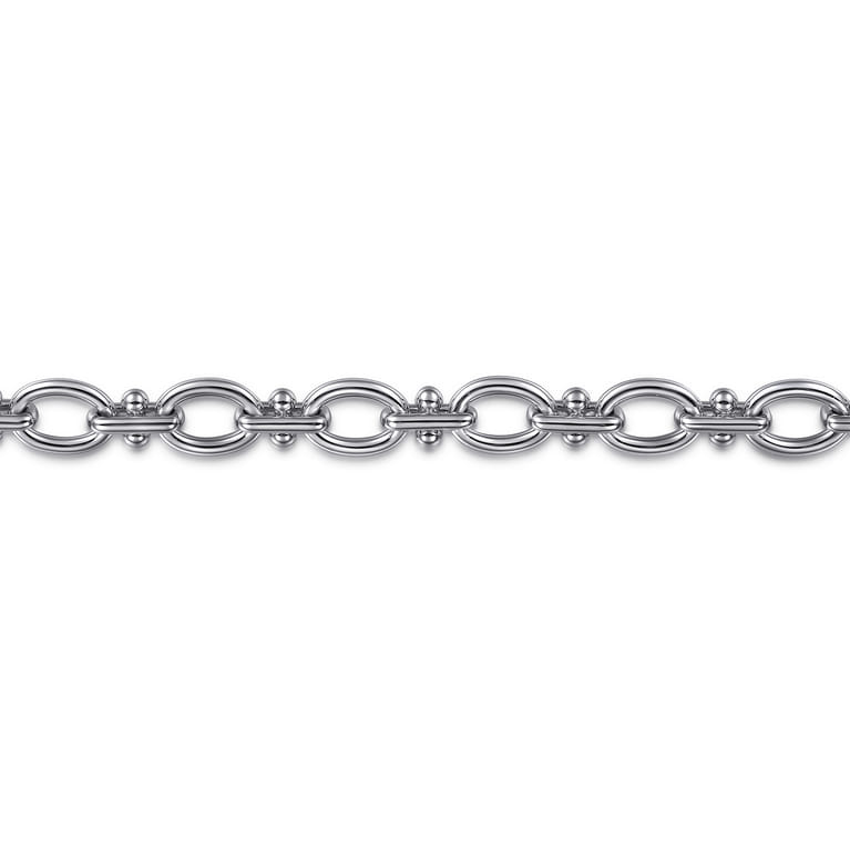 925 Sterling Silver Bujukan Link Chain Bracelet - Shot 2