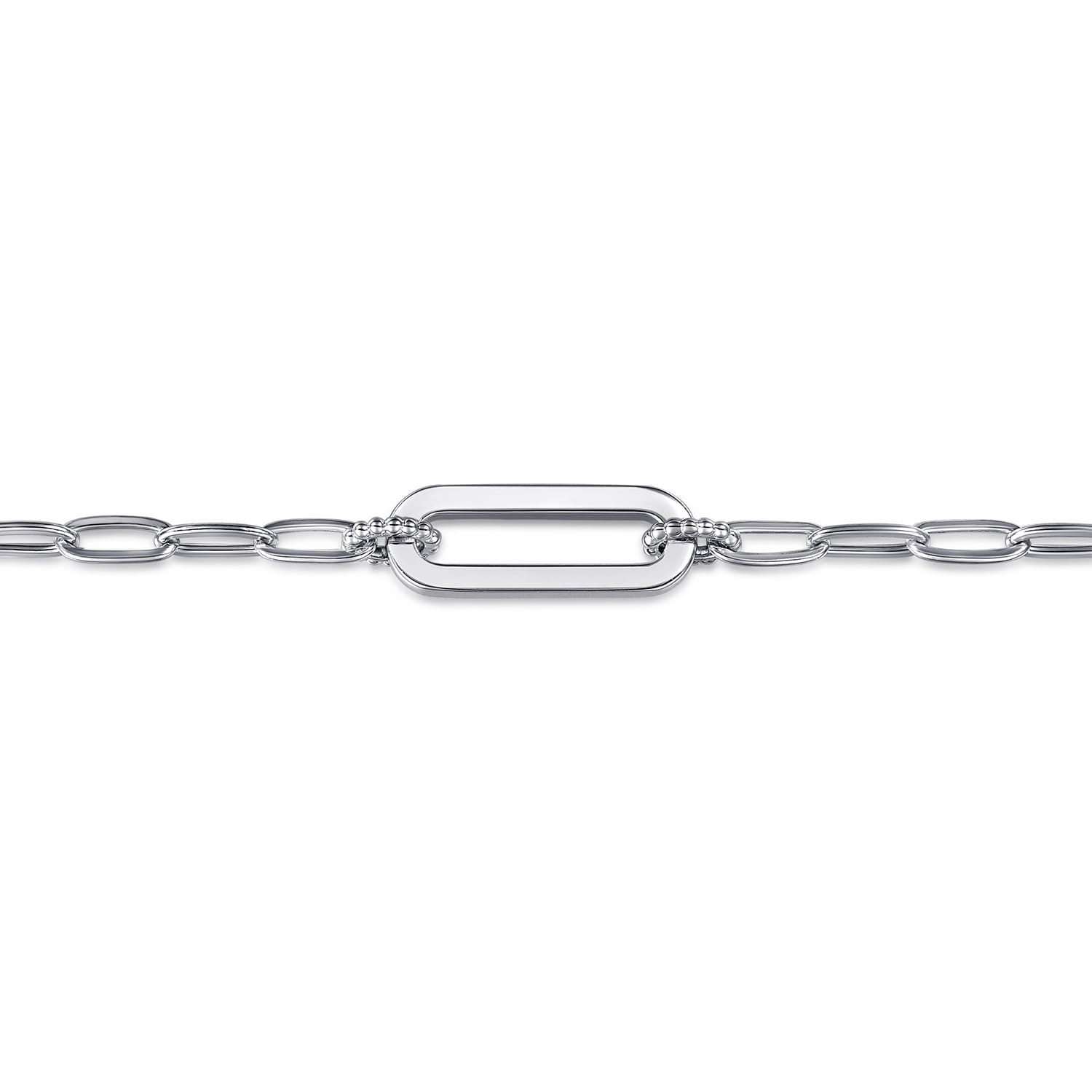 925 Sterling Silver Bujukan Link Chain Bracelet - Shot 2