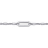 925 Sterling Silver Bujukan Link Chain Bracelet