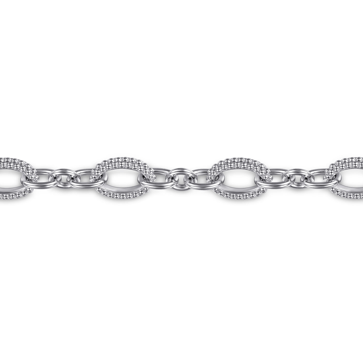 925 Sterling Silver Bujukan Link Chain Bracelet - Shot 2