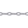 925 Sterling Silver Bujukan Link Chain Bracelet