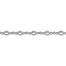 925 Sterling Silver Bujukan Link Chain Bracelet