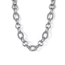 925 Sterling Silver Bujukan Link Chain Necklace