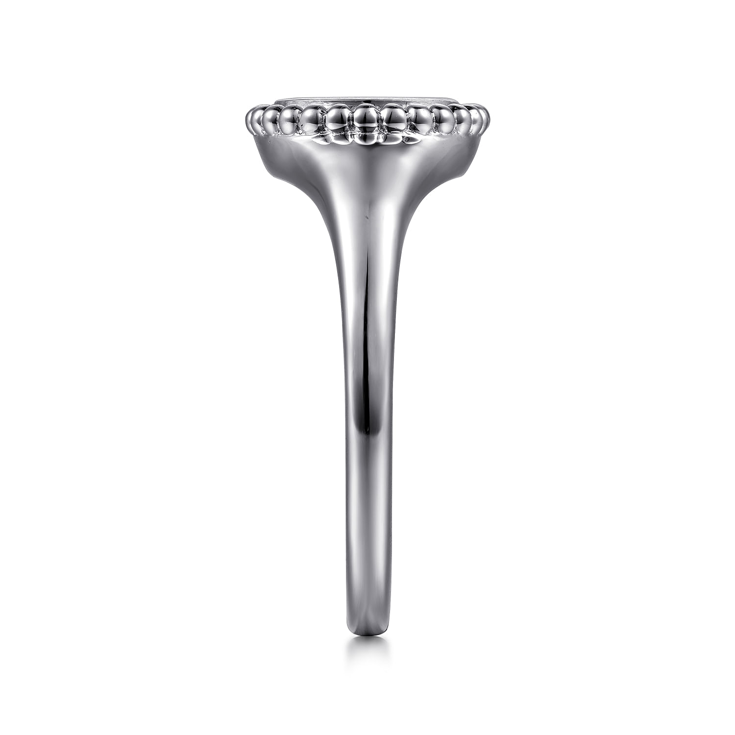 925 Sterling Silver Bujukan Signet Ring with Diamond Cross