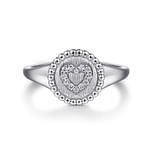 925-Sterling-Silver-Bujukan-Signet-Ring-with-Diamond-Heart1
