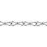 925 Sterling Silver Bujukan Stirrup Link Chain Bracelet