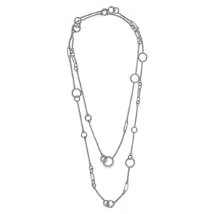 925 Sterling Silver Bujukan Transformable Layered Necklace