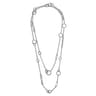 925 Sterling Silver Bujukan Transformable Layered Necklace