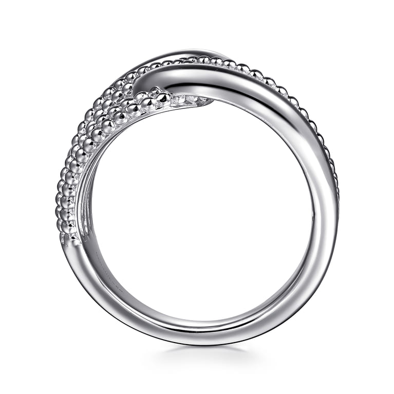 925 Sterling Silver Bujukan Twisted Ring - Shot 2