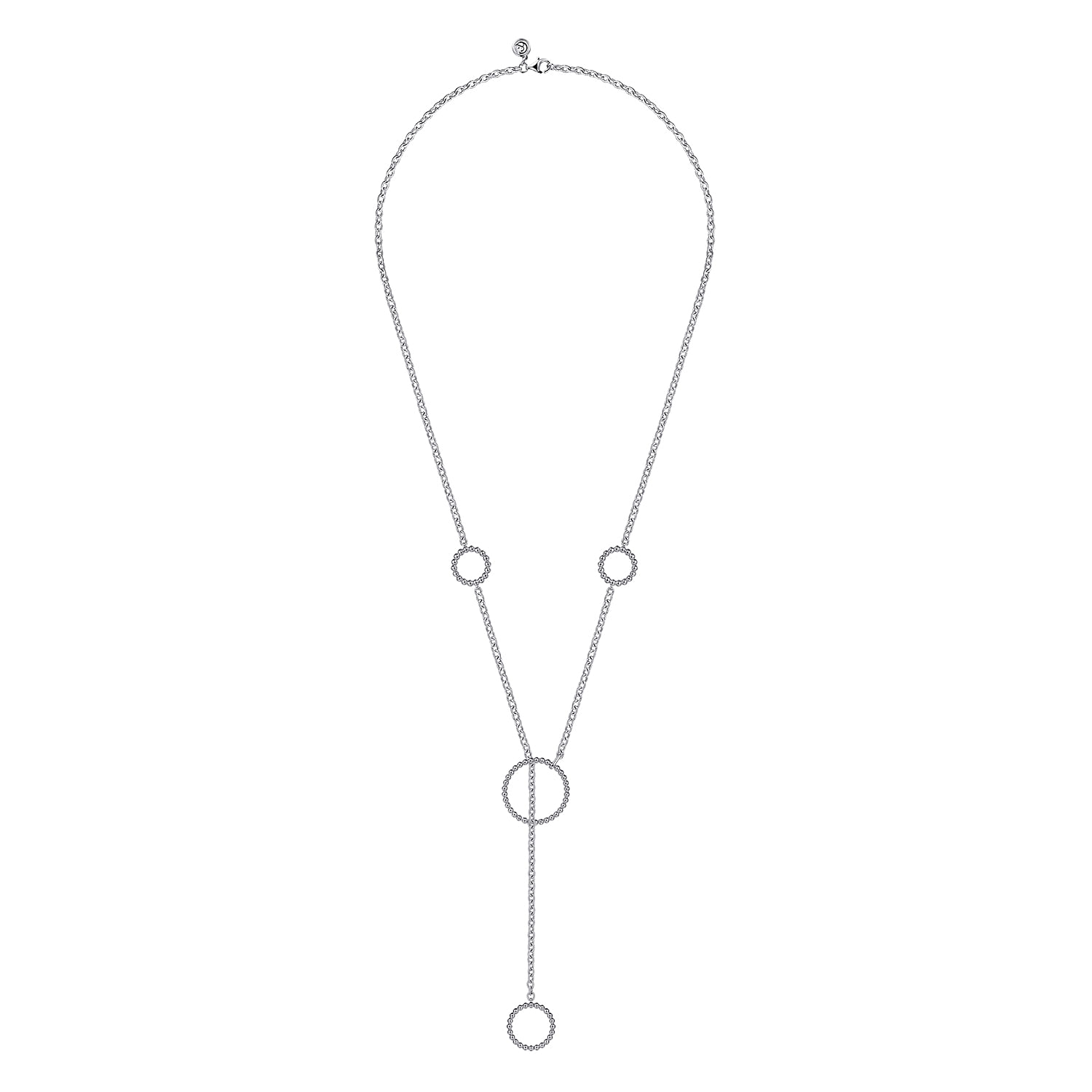 925 Sterling Silver Bujukan Y Knot Necklace @ $385. Shop