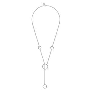 925 Sterling Silver Bujukan Y Necklace