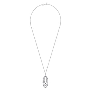 925 Sterling Silver Bujukan and Rope Circle Pendant Necklace