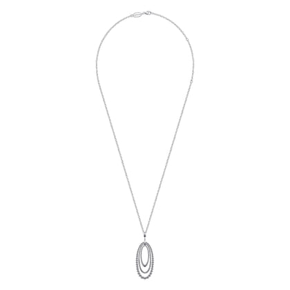 925 Sterling Silver Bujukan and Rope Circle Pendant Necklace