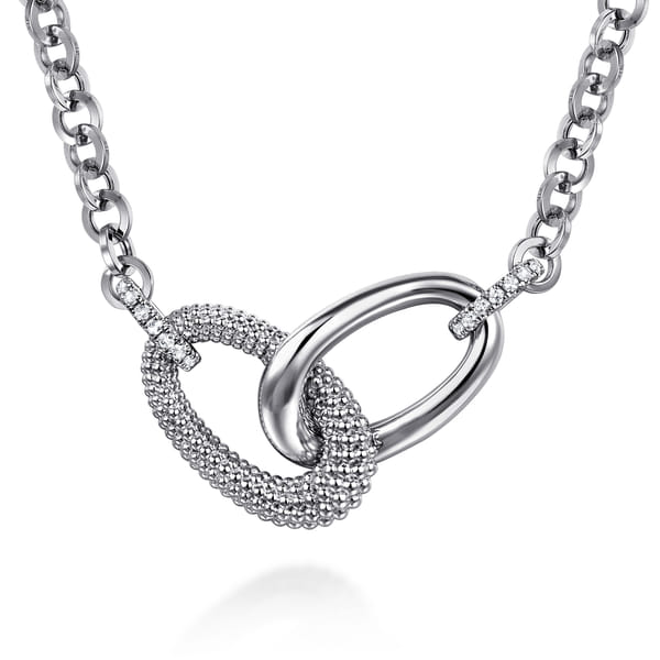 White Sapphire Necklace