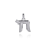 925 Sterling Silver Chai Pendant