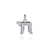 925 Sterling Silver Chai Pendant