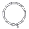 925 Sterling Silver Chain Bracelet-Bujukan