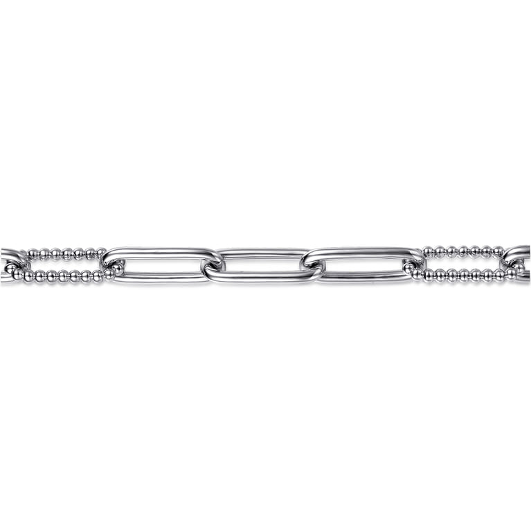 925 Sterling Silver Chain Bracelet-Bujukan - Shot 2