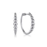 925 Sterling Silver Classic Hoop Earrings  25mm-Bujukan