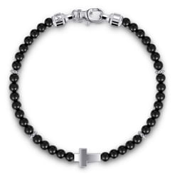 925-Sterling-Silver-Cross-Bracelet-with-4mm-Onyx-Beads1