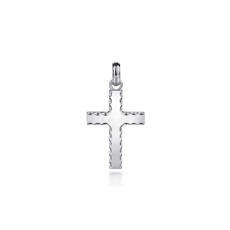925 Sterling Silver Cross Pendant - Shot 1