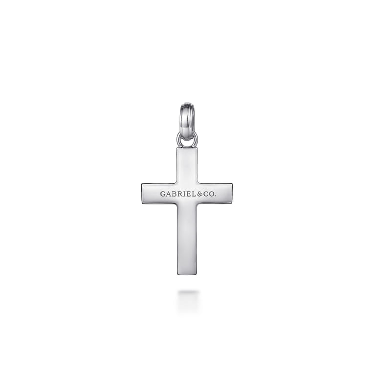 925 Sterling Silver Cross Pendant - Shot 2