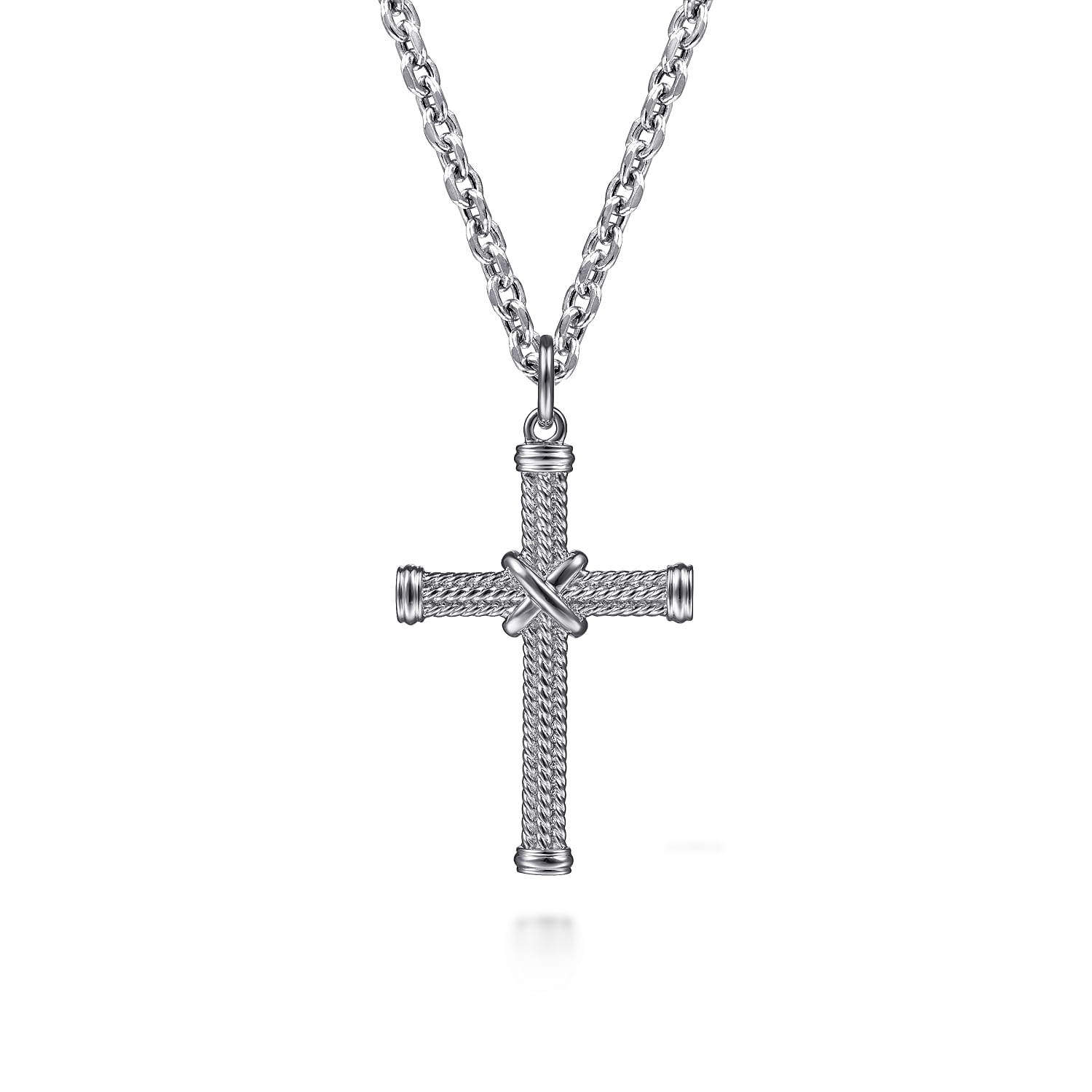 925 Sterling Silver Cross Pendant - Shot 3