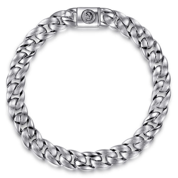 Real Silver 925 Silver Cuban Bracelet Solid Sterling Silver Mens