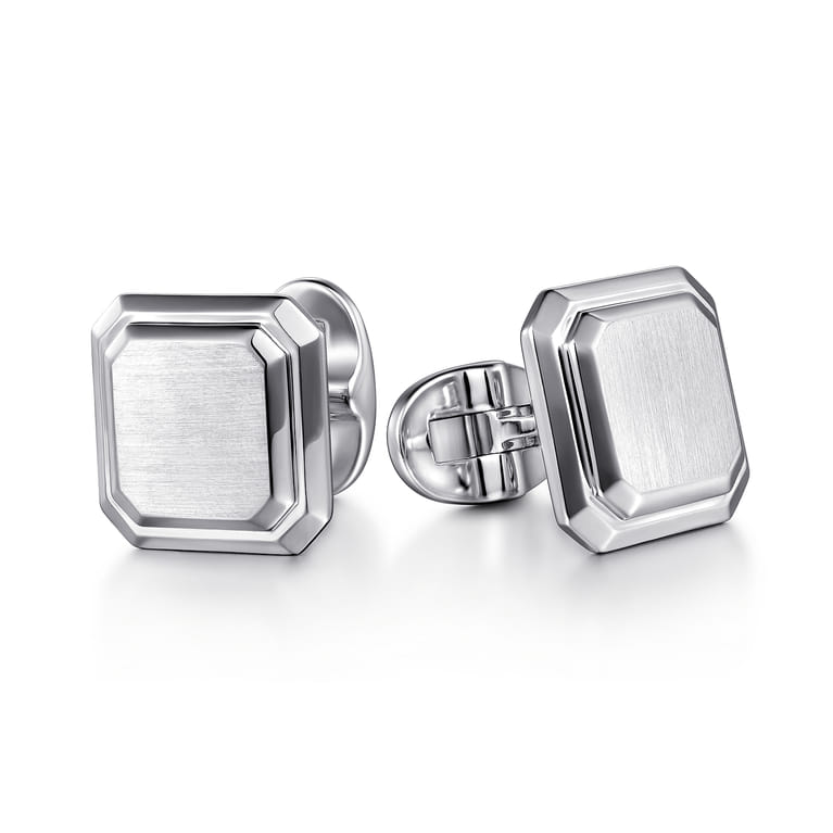 925 Sterling Silver Cufflinks - Shot 1