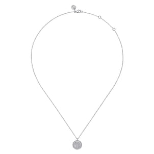 925 Sterling Silver Diamond Bujukan Aries Mar 21 - Apr 19 Zodiac Pendant Necklace