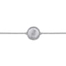 925 Sterling Silver Diamond Bujukan Initial J Bracelet - 0.03 ct