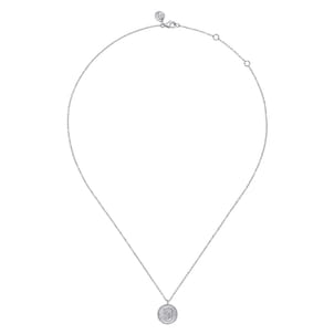 925 Sterling Silver Diamond Bujukan Sagittarius Nov 22 - Dec 21 Zodiac Pendant Necklace