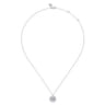 925 Sterling Silver Diamond Bujukan Scorpio Oct 23 - Nov 21 Zodiac Pendant Necklace - 0.05 ct