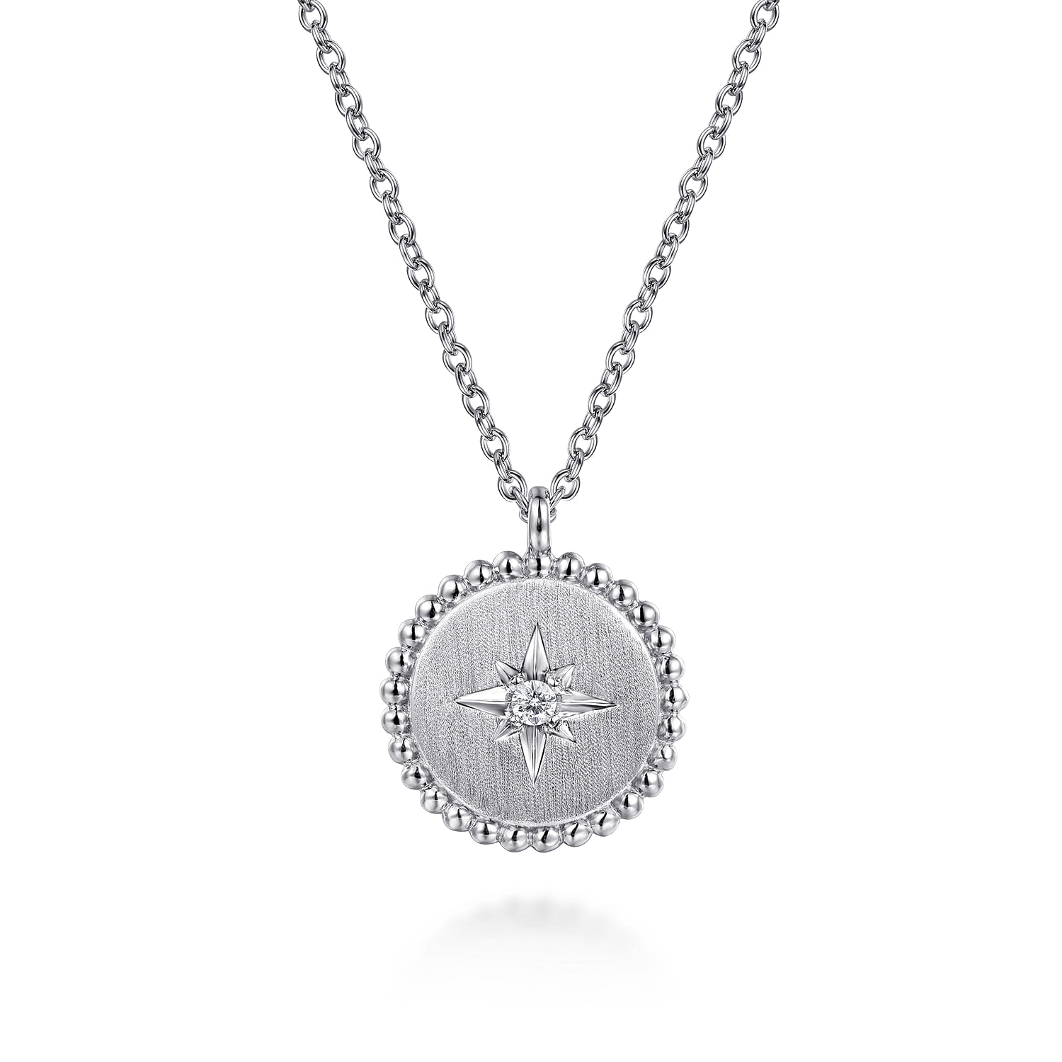 NEW 925 Silver Diamond Star outlets Necklace