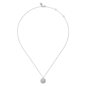 925 Sterling Silver Diamond Bujukan Starburst Medallion Pendant Necklace