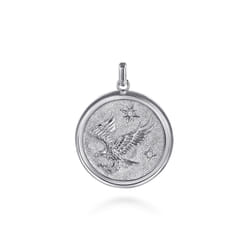 925-Sterling-Silver-Diamond-Eagle-Medallion-Pendant1