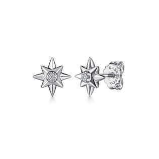 925-Sterling-Silver-Diamond-Star-Stud-Earrings1