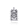 925 Sterling Silver Dog Tag Pendant