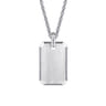 925 Sterling Silver Dog Tag Pendant