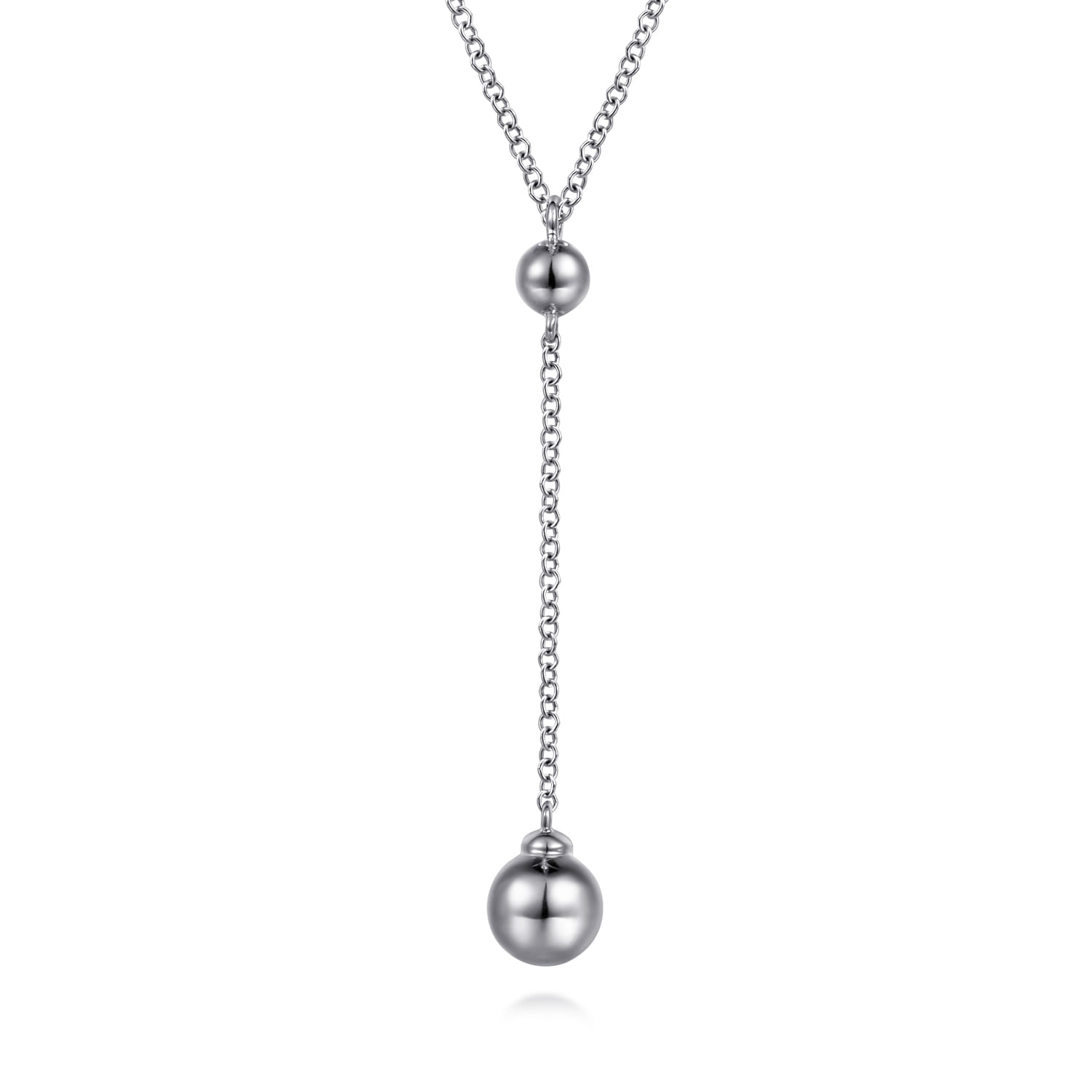 925 Sterling Silver Drop Necklace - Shot 1