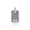 925 Sterling Silver Engravable Dog Tag Pendant