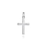 925 Sterling Silver Faceted Cross Pendant