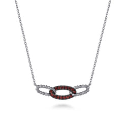 925-Sterling-Silver-Garnet-Bujukan-Link-Bar-Necklace1